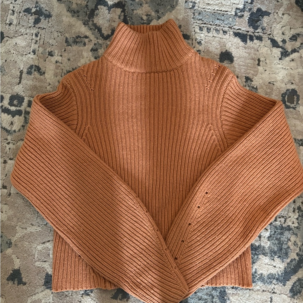 h&m chesnut wool blend turtleneck - Picture 5 of 5